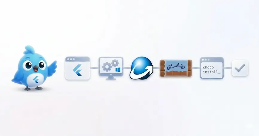 Windows Inno Installer, Packaging, and Publishing to Chocolatey header image